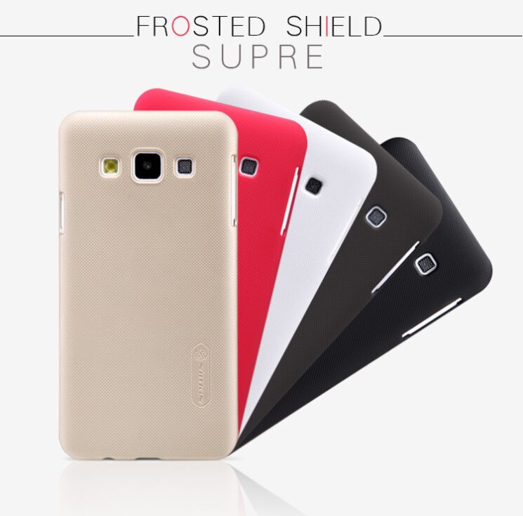 Пластиковая накладка Nillkin Frosted Shield для Samsung Galaxy A3 (A300) - Red: фото 7 з 13