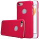 Пластиковый чехол NILLKIN Frosted Shield для iPhone SE 2 / 3 (2020 / 2022) / iPhone 8 / iPhone 7 - Red (214001R). Фото 1 из 15