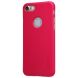 Пластиковый чехол NILLKIN Frosted Shield для iPhone SE 2 / 3 (2020 / 2022) / iPhone 8 / iPhone 7 - Red (214001R). Фото 2 из 15