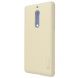 Пластиковый чехол NILLKIN Frosted Shield для Nokia 5 - Gold (142508F). Фото 4 из 21