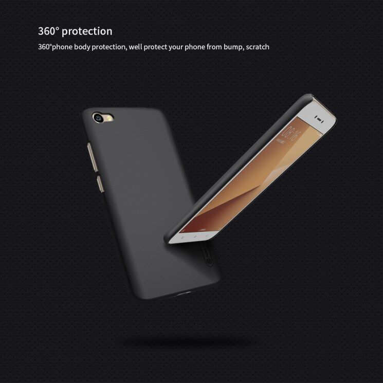 Пластиковый чехол NILLKIN Frosted Shield для Xiaomi Redmi Note 5A - White: фото 13 из 15