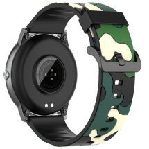 Ремінець Deexe Camo Style для годинників з шириною кріплення 22мм - Green: фото 1 з 9