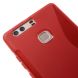 Силиконовый чехол Deexe S Line для Huawei P9 Plus - Red (144307R). Фото 3 из 5