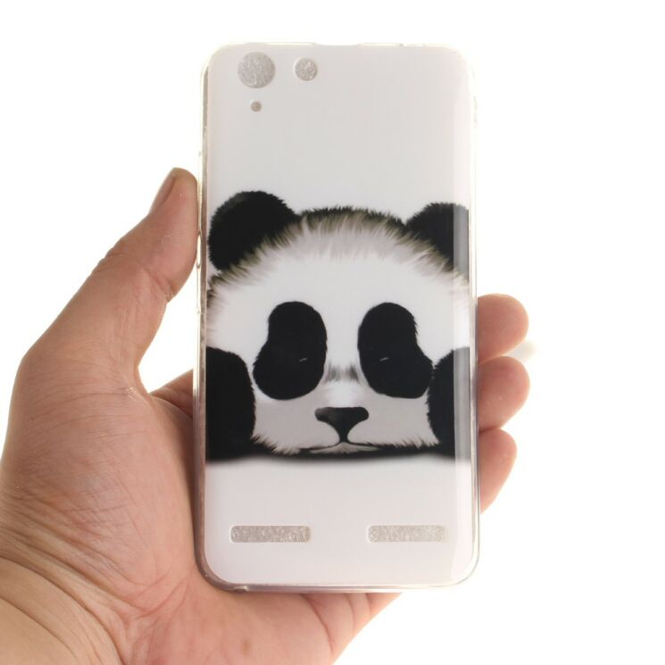 Силиконовый чехол Deexe Life Style для Lenovo Vibe K5/K5 Plus - Panda: фото 5 из 6
