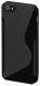 Силиконовый чехол Deexe S Line для iPhone 5/5s/SE - Black (330133B). Фото 3 из 3