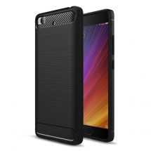 Силіконовий чохол UniCase Carbon для Xiaomi Mi 5s - Black: фото 1 з 8