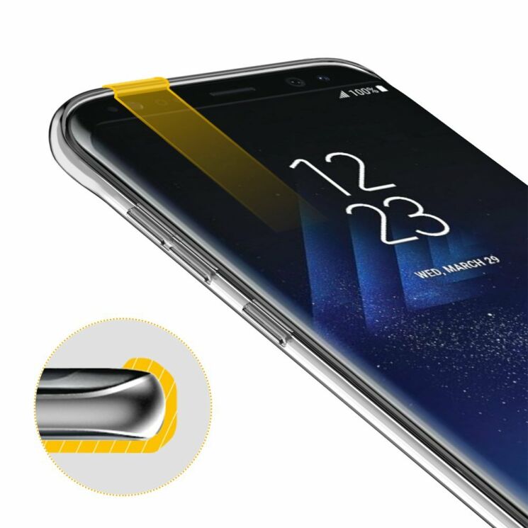 Силіконовий (TPU) чохол Deexe Clear Cover для Samsung Galaxy S8 (G950): фото 4 з 4