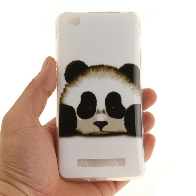 Силиконовый (TPU) чехол Deexe Life Style для Xiaomi Redmi 4A - Panda: фото 5 из 6