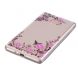 Силиконовый (TPU) чехол Deexe Pretty Glossy для Xiaomi Redmi 3s / Redmi 3 Pro - Purple Flowers (132213I). Фото 2 из 3