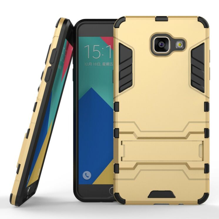 Защитная накладка UniCase Hybrid для Samsung Galaxy A5 2016 (A510) - Gold: фото 2 из 7