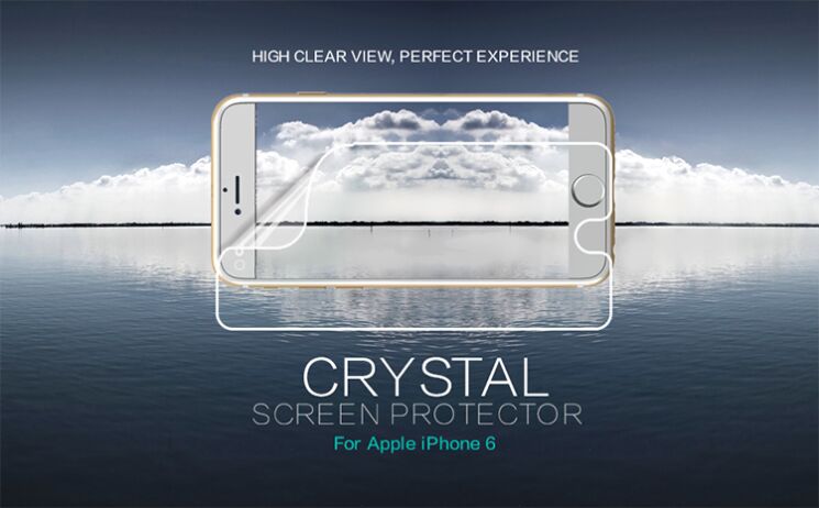 Защитная пленка NILLKIN Crystal для iPhone 6/6s: фото 1 из 11