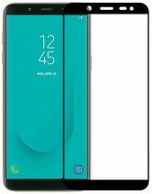 Защитное стекло Deexe 5D Full Glue для Samsung Galaxy J6 2018 (J600) - Black: фото 1 из 3