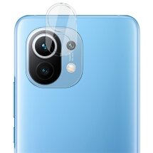 Защитное стекло на заднюю камеру Deexe Lens Protector для Xiaomi Mi 11: фото 1 из 1