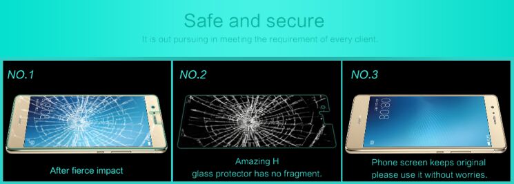 Защитное стекло NILLKIN Amazing H для Huawei P9 Lite: фото 10 из 15