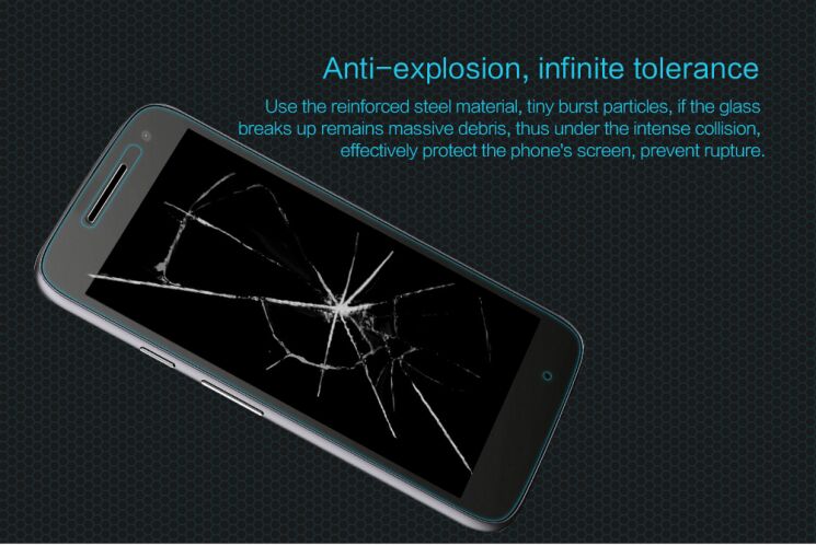 Защитное стекло NILLKIN Amazing H для Motorola Moto G4 Play: фото 4 из 11