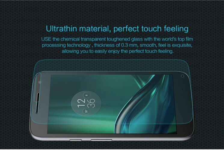 Защитное стекло NILLKIN Amazing H для Motorola Moto G4 Play: фото 5 из 11