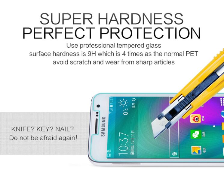 Защитное стекло NILLKIN Amazing H для Samsung Galaxy A3 (A300): фото 5 из 10