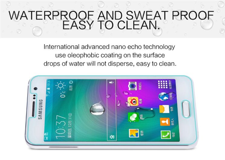 Захисне скло NILLKIN Amazing H для Samsung Galaxy A3 (A300): фото 8 з 10