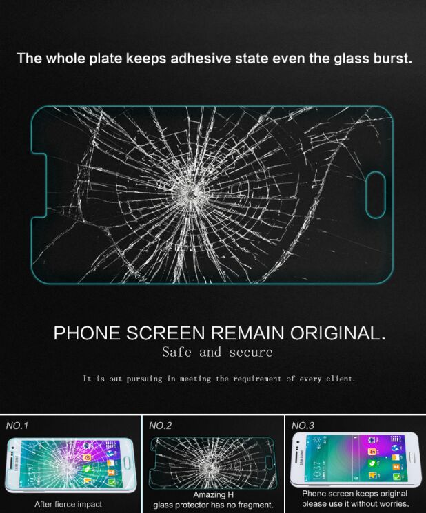 Защитное стекло NILLKIN Amazing H для Samsung Galaxy A3 (A300): фото 7 из 10