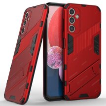 Защитный чехол Deexe Bibercas для Samsung Galaxy A14 (А145) - Red: фото 1 из 8