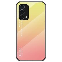 Захисний чохол Deexe Gradient Color для OnePlus Nord N200 - Yellow / Pink: фото 1 з 11