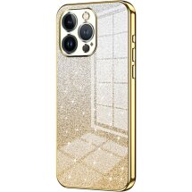 Захисний чохол Deexe Sparkles Cover для Apple iPhone 13 Pro - Gold: фото 1 з 7