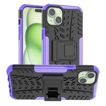 Защитный чехол UniCase Hybrid X для Apple iPhone 15 Plus - Purple: фото 1 из 11