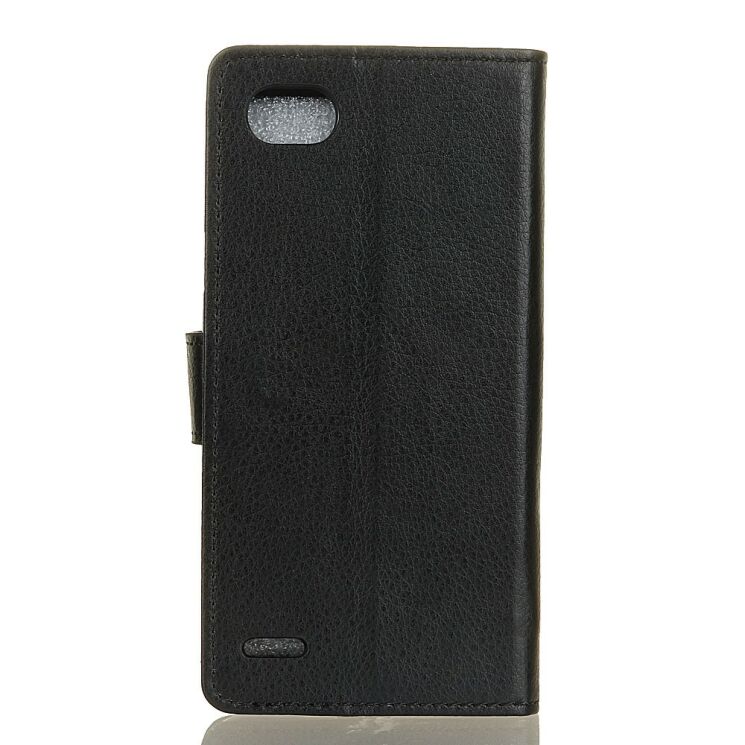 Чохол-книжка Deexe Wallet Style для LG Q6 - Black: фото 2 з 5