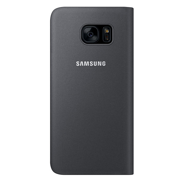 Чехол S View Cover для Samsung Galaxy S7 edge (G935) EF-CG935PBEGRU - Black: фото 2 из 5