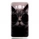 Силиконовая накладка Deexe Life Style для Samsung Galaxy J5 2016 (J510) - Cool Cat (292206E). Фото 1 из 3
