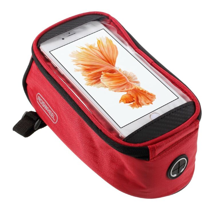 Универнальная сумка для велосипеда ROSWHEEL Top Bag - Red: фото 1 из 7