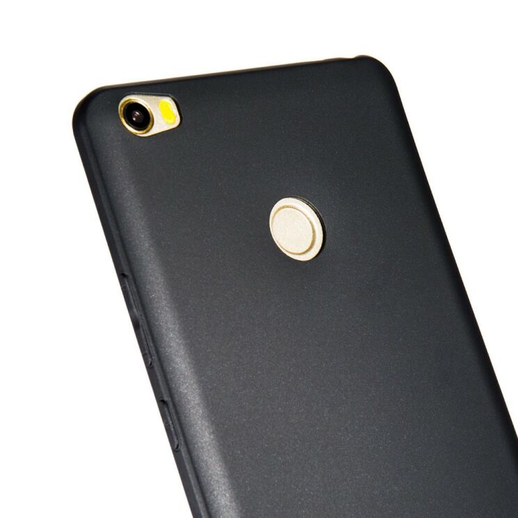 Силиконовый чехол X-LEVEL Matte для Xiaomi Mi Max - Black: фото 4 из 6