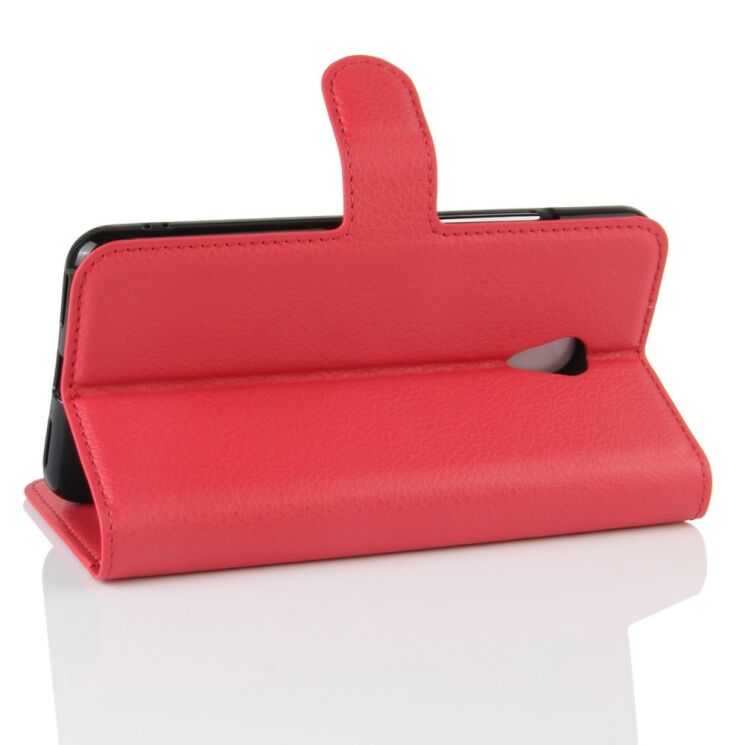 Чехол-книжка Deexe Wallet Style для Meizu M5s - Red: фото 4 из 5