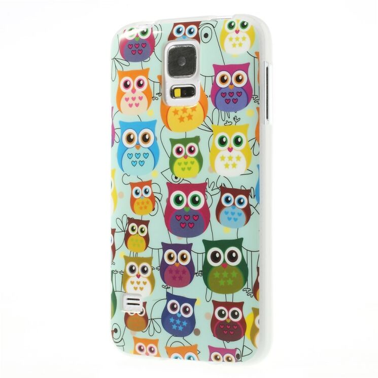 Накладка Deexe Owl Series для Samsung Galaxy S5 (G900) - Owl's House: фото 3 из 6