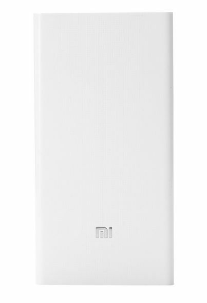 Внешний аккумулятор Xiaomi Mi Power Bank 20000 mAh: фото 1 из 5