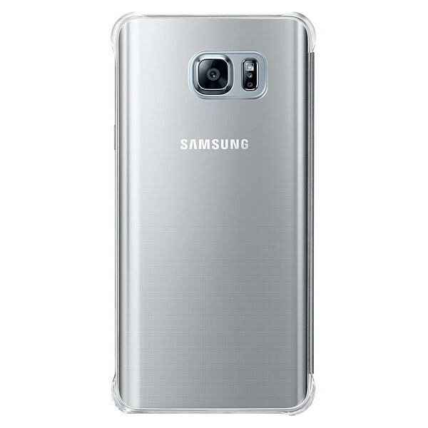 Чехол Clear View Cover для Samsung Galaxy Note 5 (N920) EF-ZN920C - Silver: фото 3 из 5