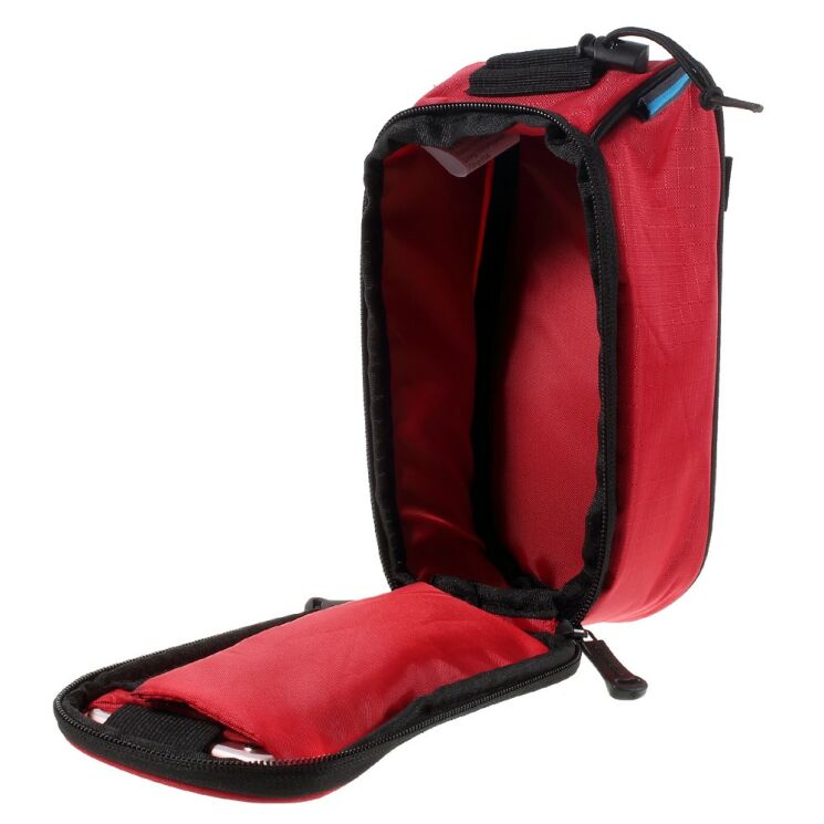 Универнальная сумка для велосипеда ROSWHEEL Top Bag - Red: фото 4 из 7