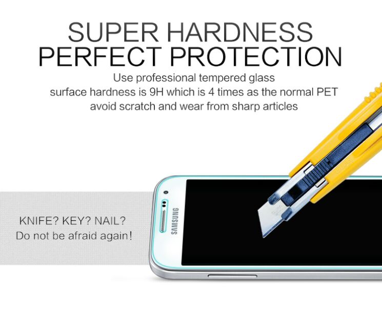 Защитное стекло NILLKIN Amazing H для Samsung Galaxy Core Prime (G360/361): фото 6 из 14
