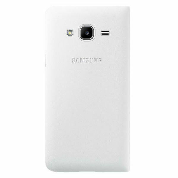 Чехол Flip Wallet для Samsung Galaxy J3 2016 (J320) EF-WJ320P - White: фото 3 из 4