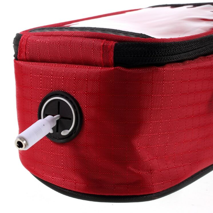 Универнальная сумка для велосипеда ROSWHEEL Top Bag - Red: фото 6 из 7