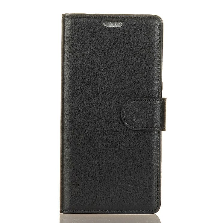 Чехол-книжка Deexe Wallet Style для LG Q6 - Black: фото 1 из 5