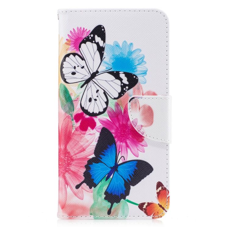 Чехол-книжка Deexe Color Book для Xiaomi Redmi Note 4X - Butterfly in Flowers: фото 2 из 8