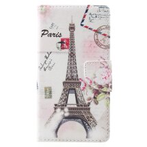 Чехол-книжка Deexe Color Wallet для Lenovo K6 Note - Eiffel Tower: фото 1 из 5