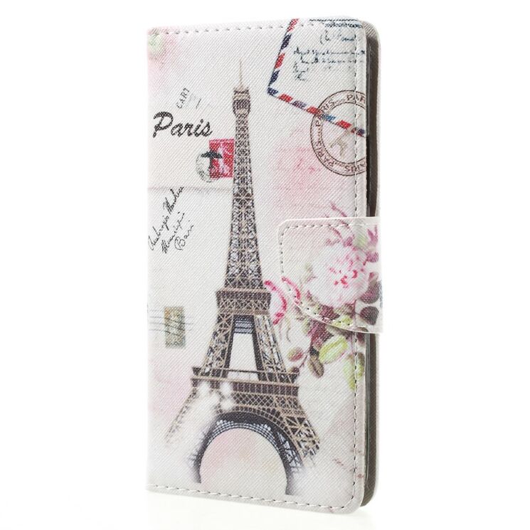 Чохол-книжка Deexe Color Wallet для Lenovo K6 Note - Eiffel Tower: фото 2 з 5