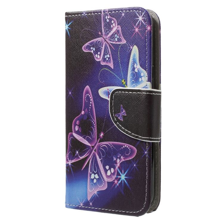 Чохол-книжка Deexe Color Wallet для LG Q6 / Q6a - Butterfly Pattern: фото 2 з 6