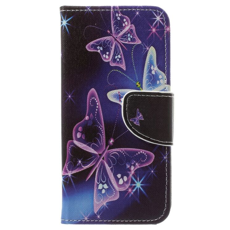 Чехол-книжка Deexe Color Wallet для LG Q6 / Q6a - Butterfly Pattern: фото 1 из 6