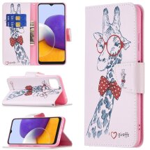 Чохол-книжка Deexe Color Wallet для Samsung Galaxy A22 5G (A226) - Giraffe: фото 1 з 8