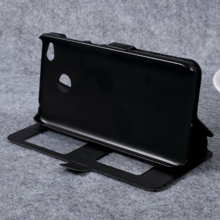 Чохол-книжка Deexe View Series для Xiaomi Redmi 4X - Black: фото 6 з 8