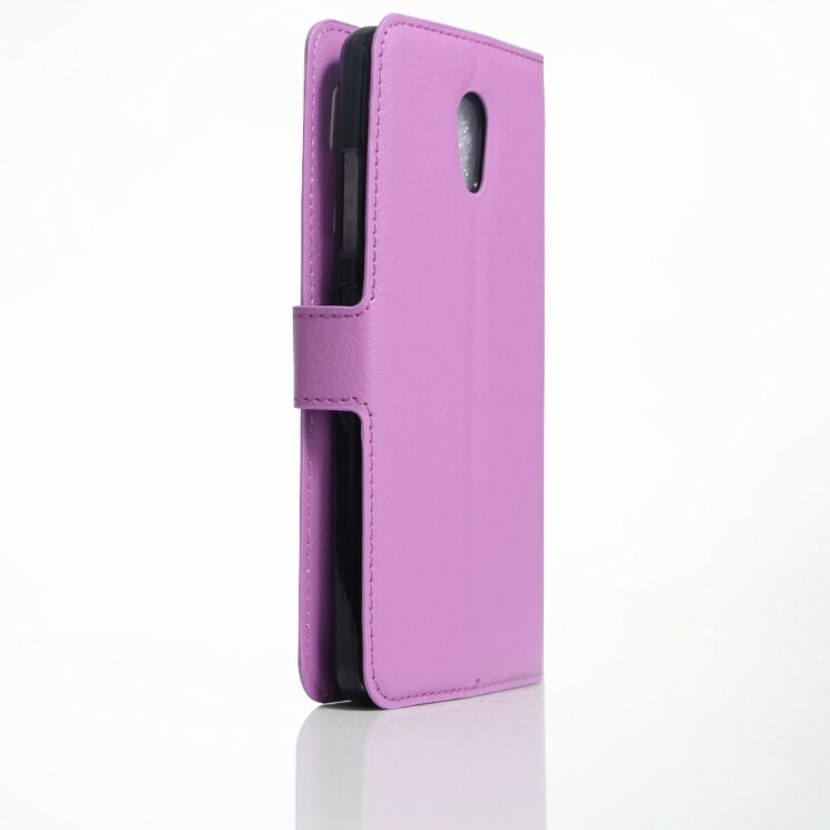 Чехол-книжка Deexe Wallet Style для Meizu M5 Note - Purple: фото 3 из 6