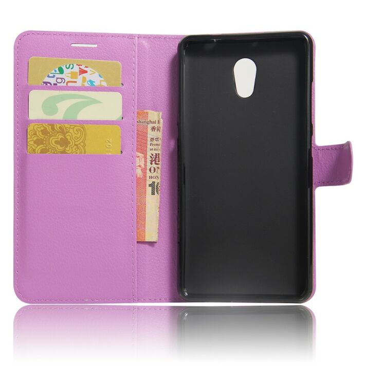 Чехол-книжка Deexe Wallet Style для Meizu M5 Note - Purple: фото 5 из 6